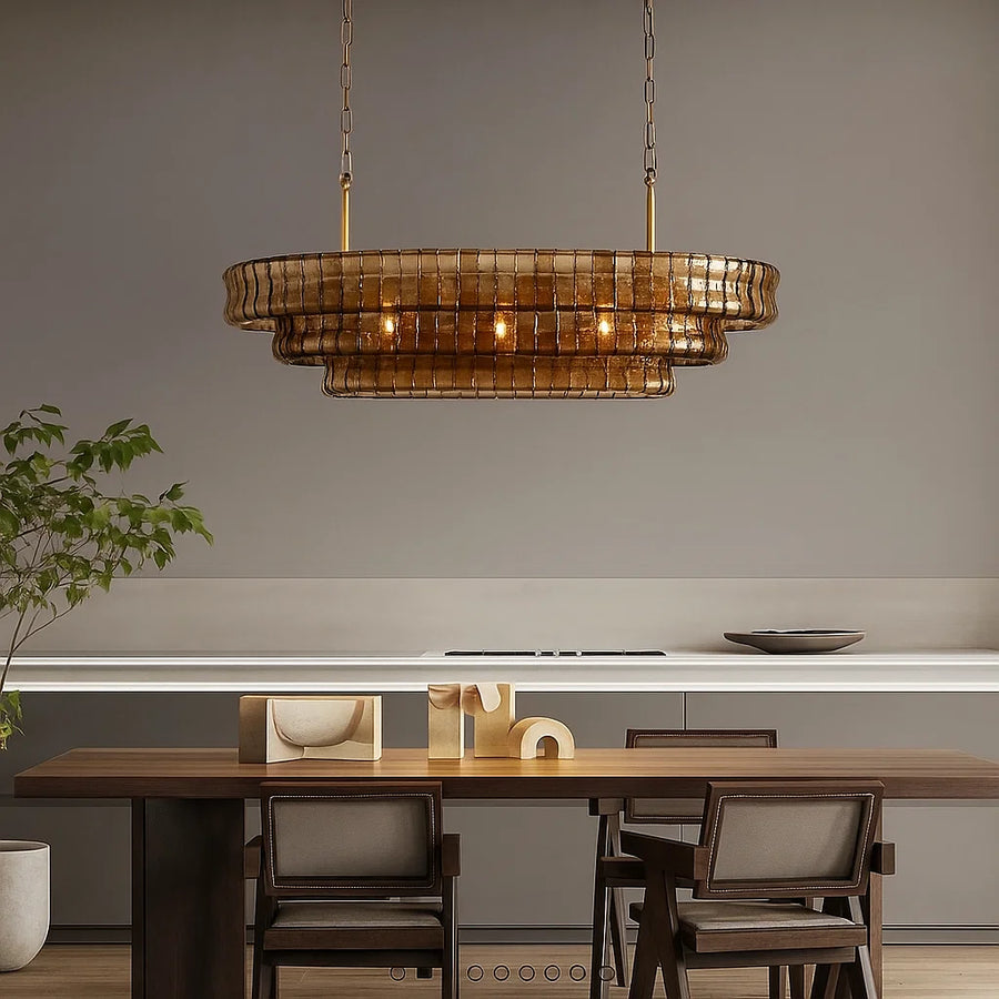 BRON Crystal Large Chandelier Modern Living Room1