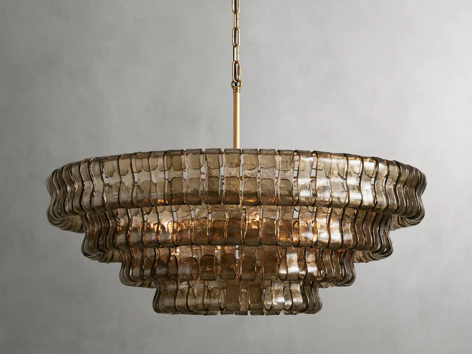 BRON Crystal Large Chandelier Modern Living Room6
