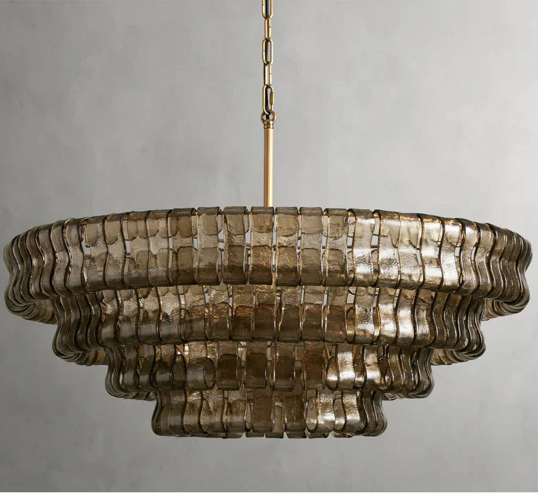 BRON Crystal Large Chandelier Modern Living Room7