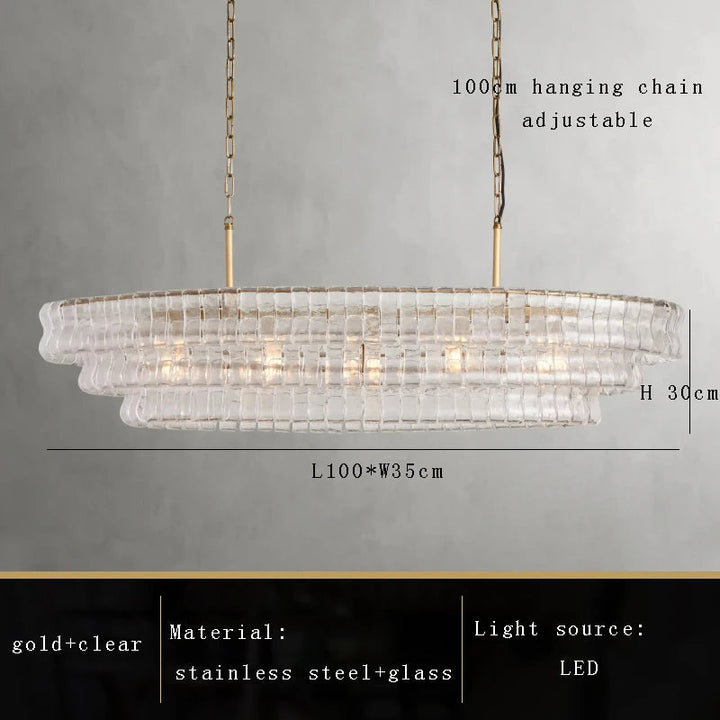 BRON Crystal Large Chandelier Modern Living Room8