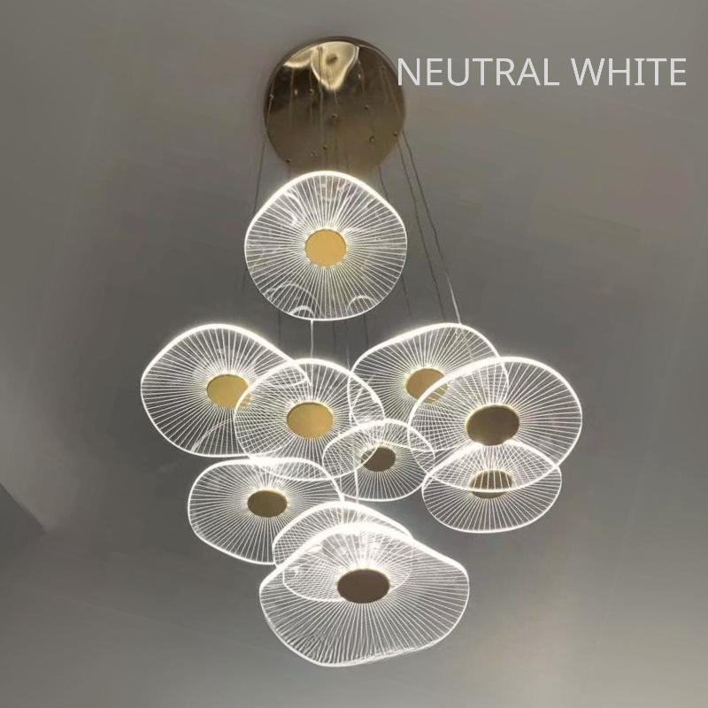 ART Gold Modern Pendant Light