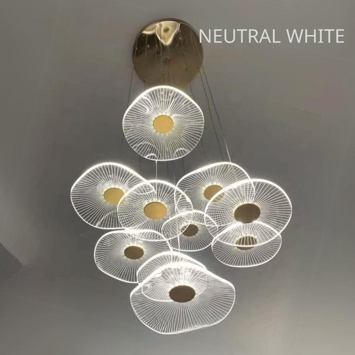 ART Gold Modern Pendant Light