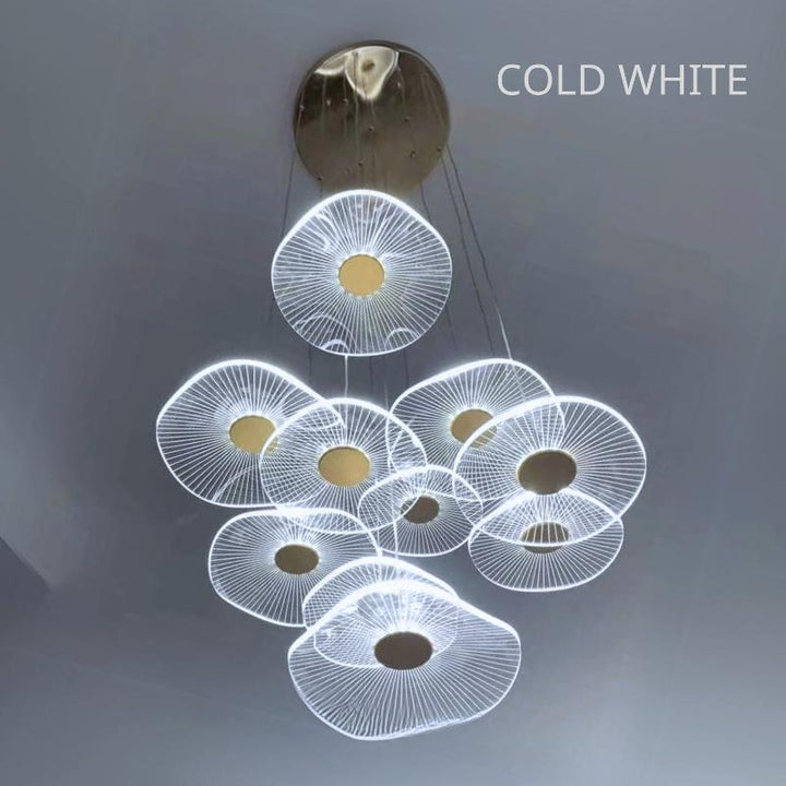 ART Gold Modern Pendant Light
