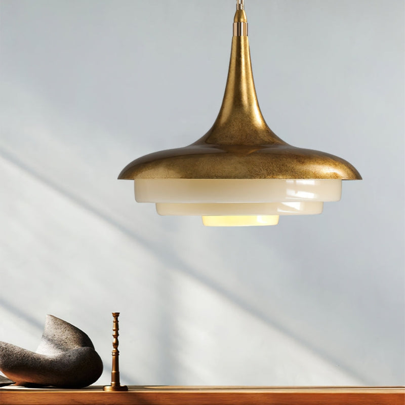 CALLY Resin Bronze Pendant Light