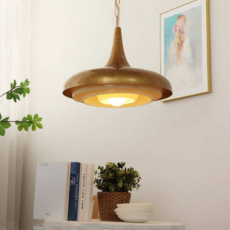 CALLY Resin Bronze Pendant Light