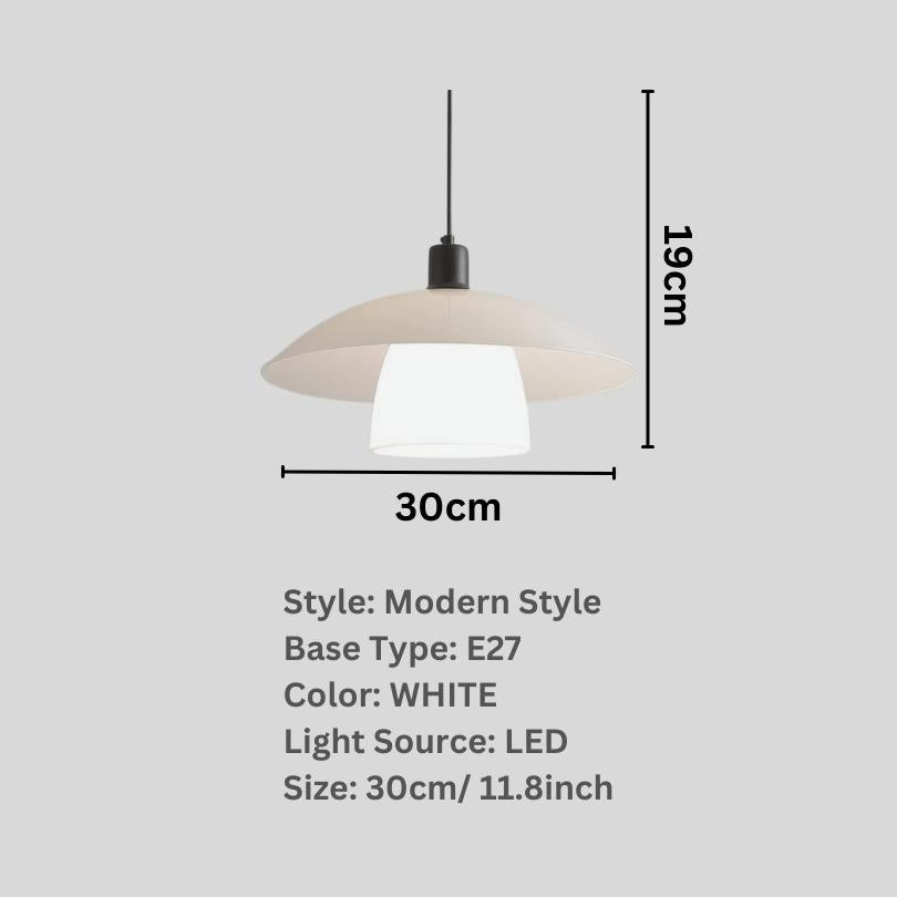 Best new CARINA Minimalist Glass Pendant Light C5446