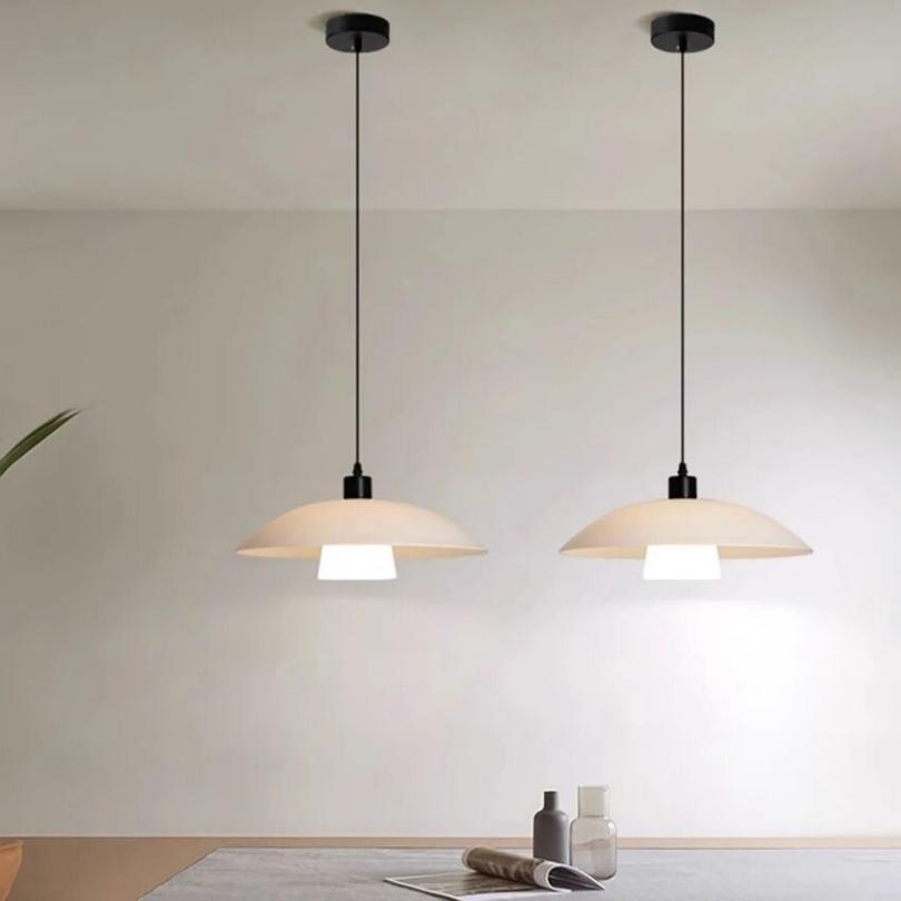 Best new CARINA Minimalist Glass Pendant Light C5446