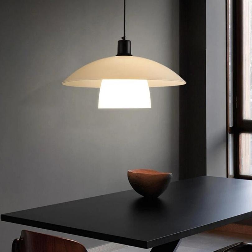 Best new CARINA Minimalist Glass Pendant Light C5446