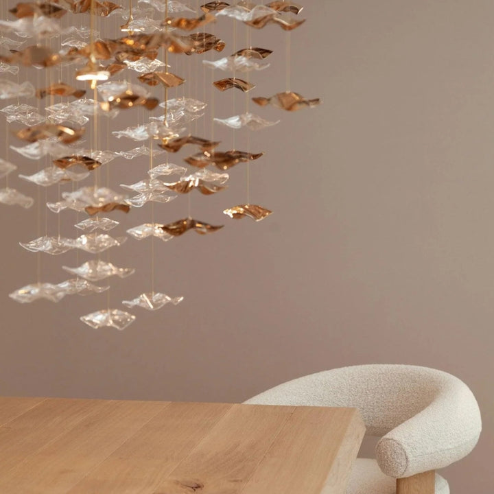 CELIA Luxury Ocean-Inspired Interiors Crystal Chandelier