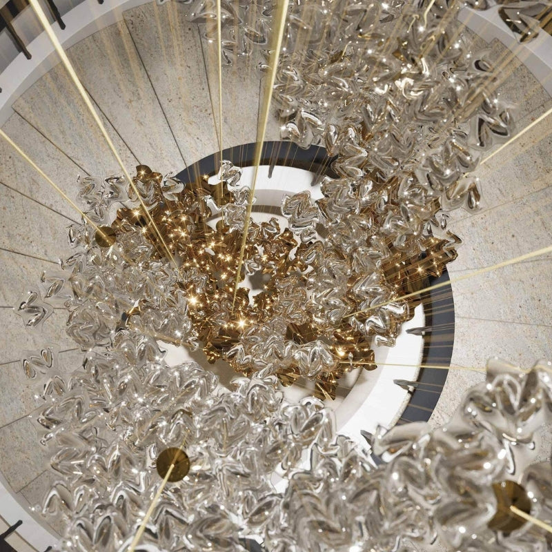 CELIA Luxury Ocean-Inspired Interiors Crystal Chandelier