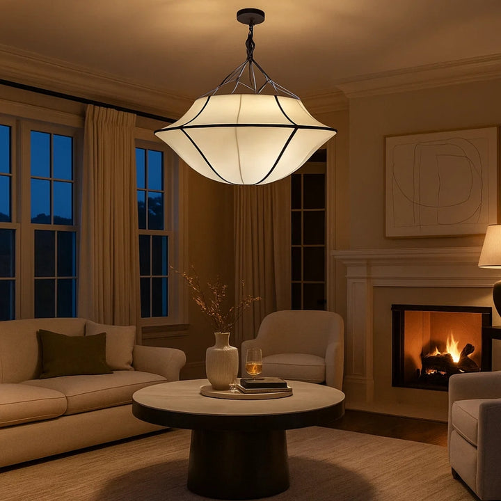 COTH Fabric Vintage Pendant Light