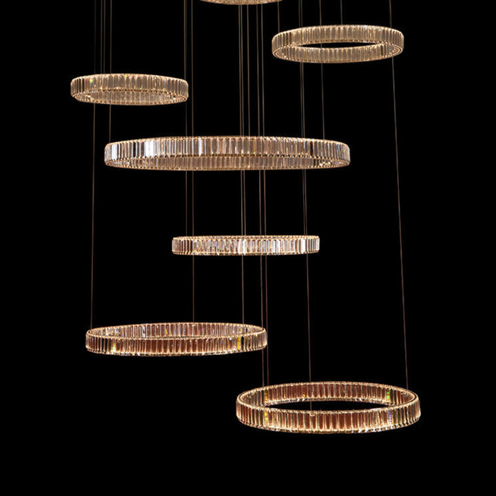 CRYAL Large Modern Entryway Chandelier-2
