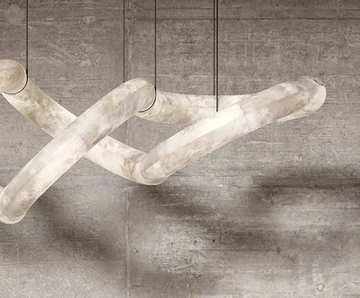 CURLI Alabaster Large Pendant Light for Island Kitchen11