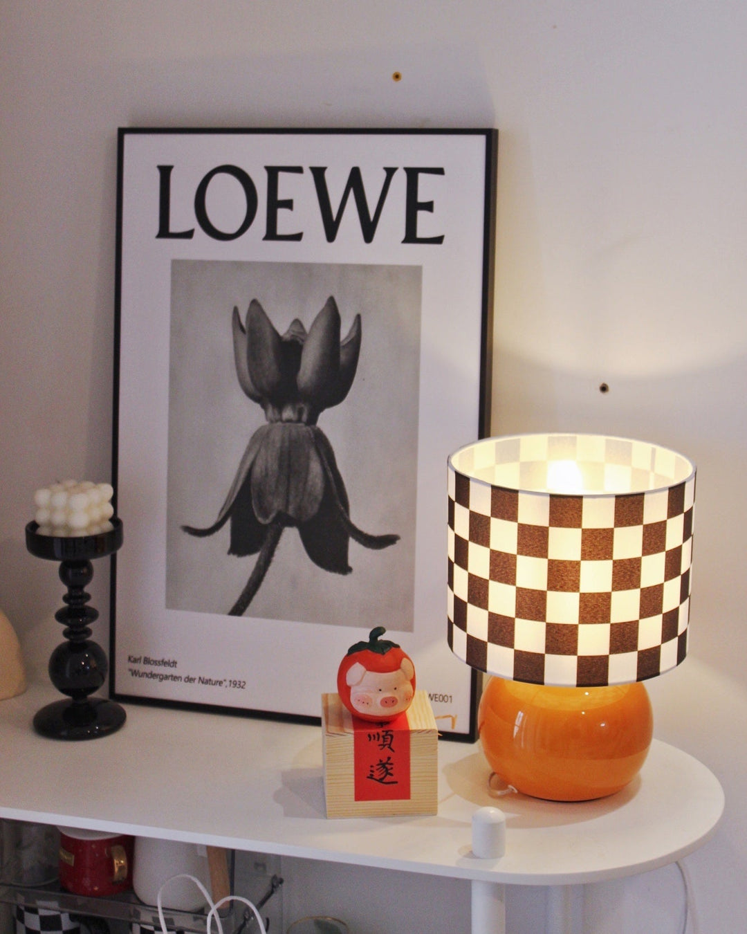 ORANGE Cutie Table Lamp