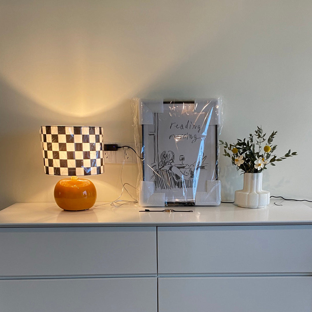 ORANGE Cutie Table Lamp