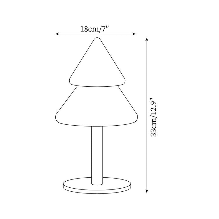 ORANGE Tree Table Lamp