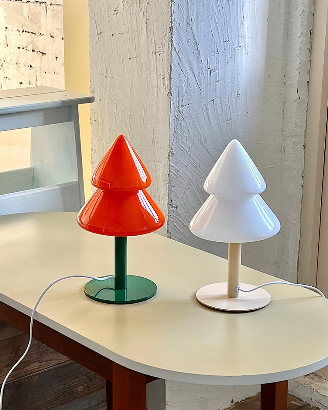 ORANGE Tree Table Lamp