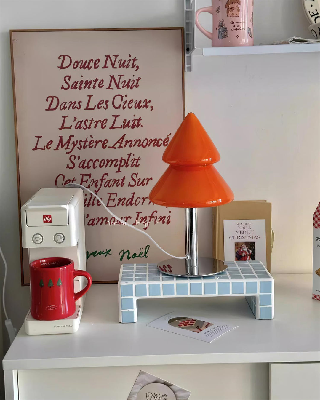 ORANGE Tree Table Lamp