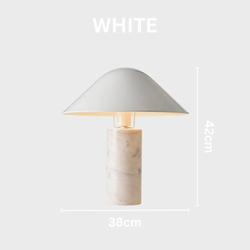 Cone Marble Table Lamp