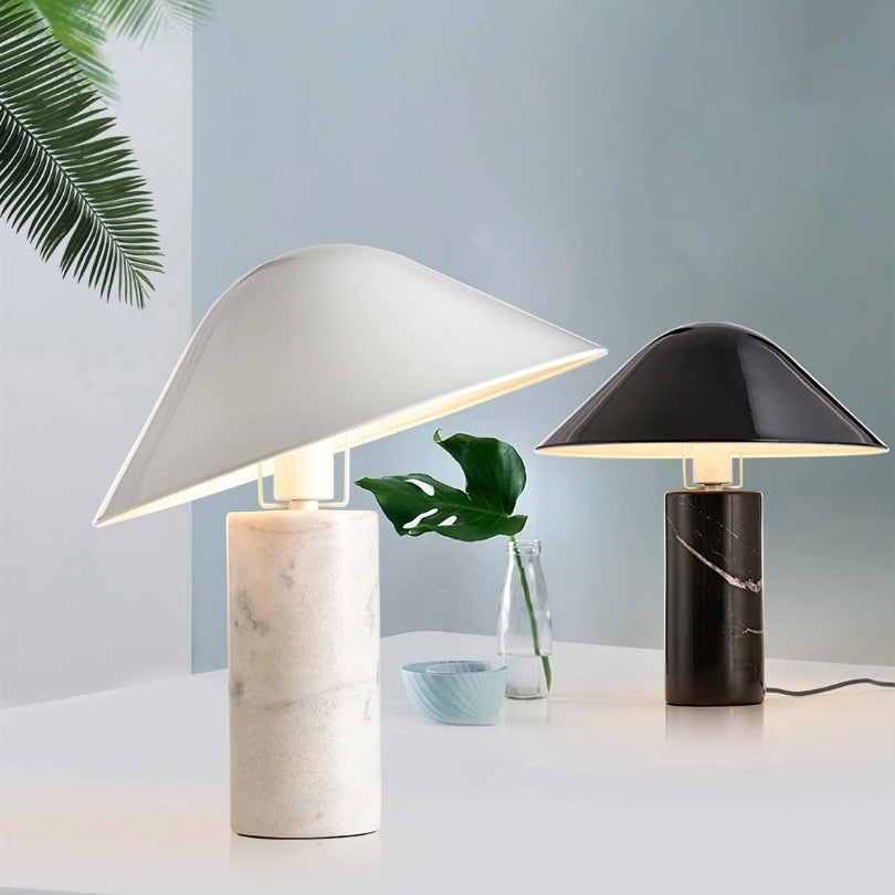 Cone Marble Table Lamp