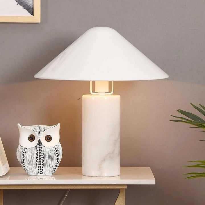 Cone Marble Table Lamp