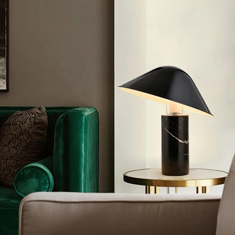 Cone Marble Table Lamp