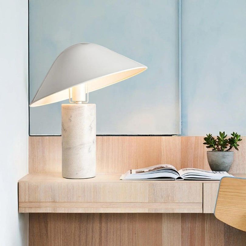 Cone Marble Table Lamp