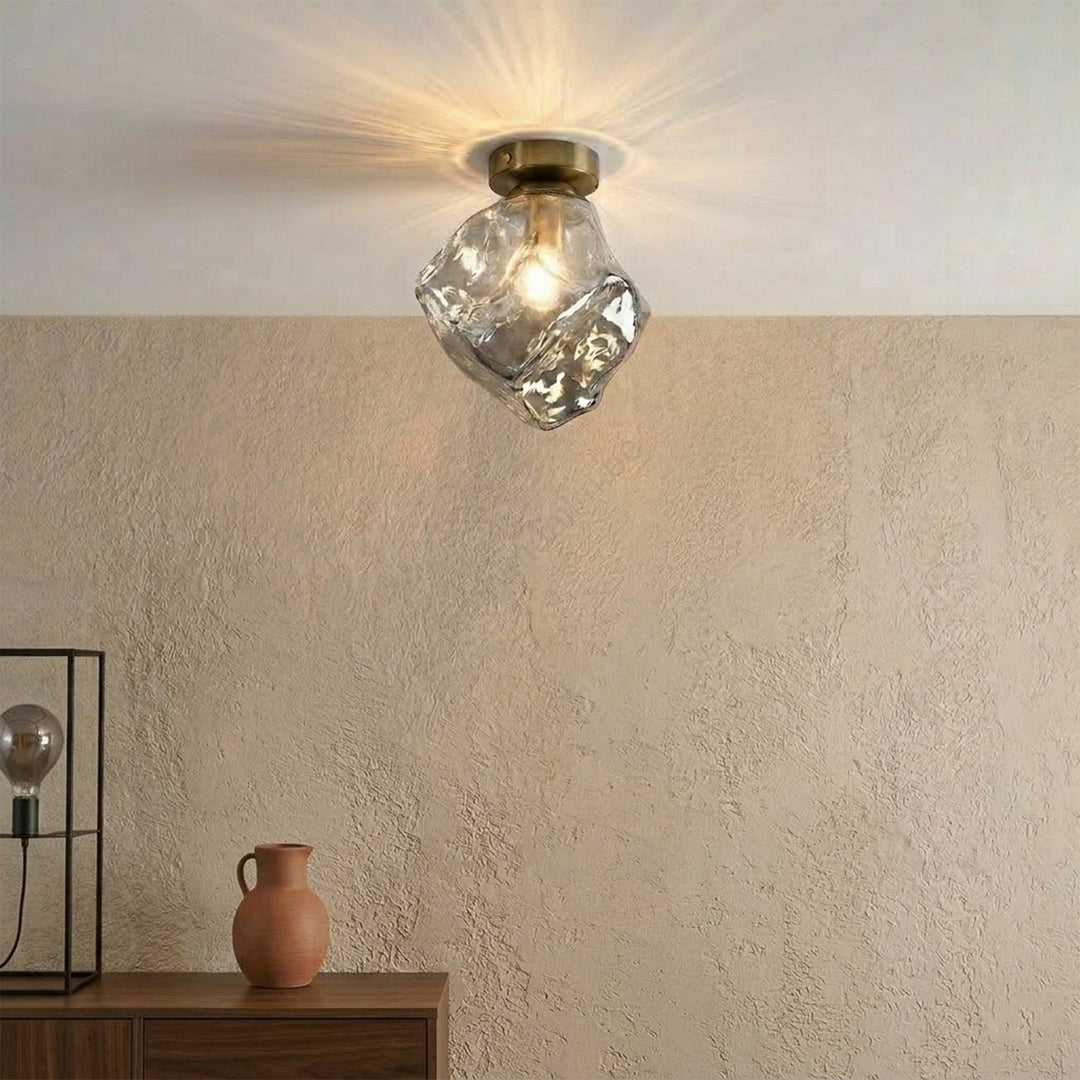 Custom AMBERLAND Glass Ceiling Light Modern12