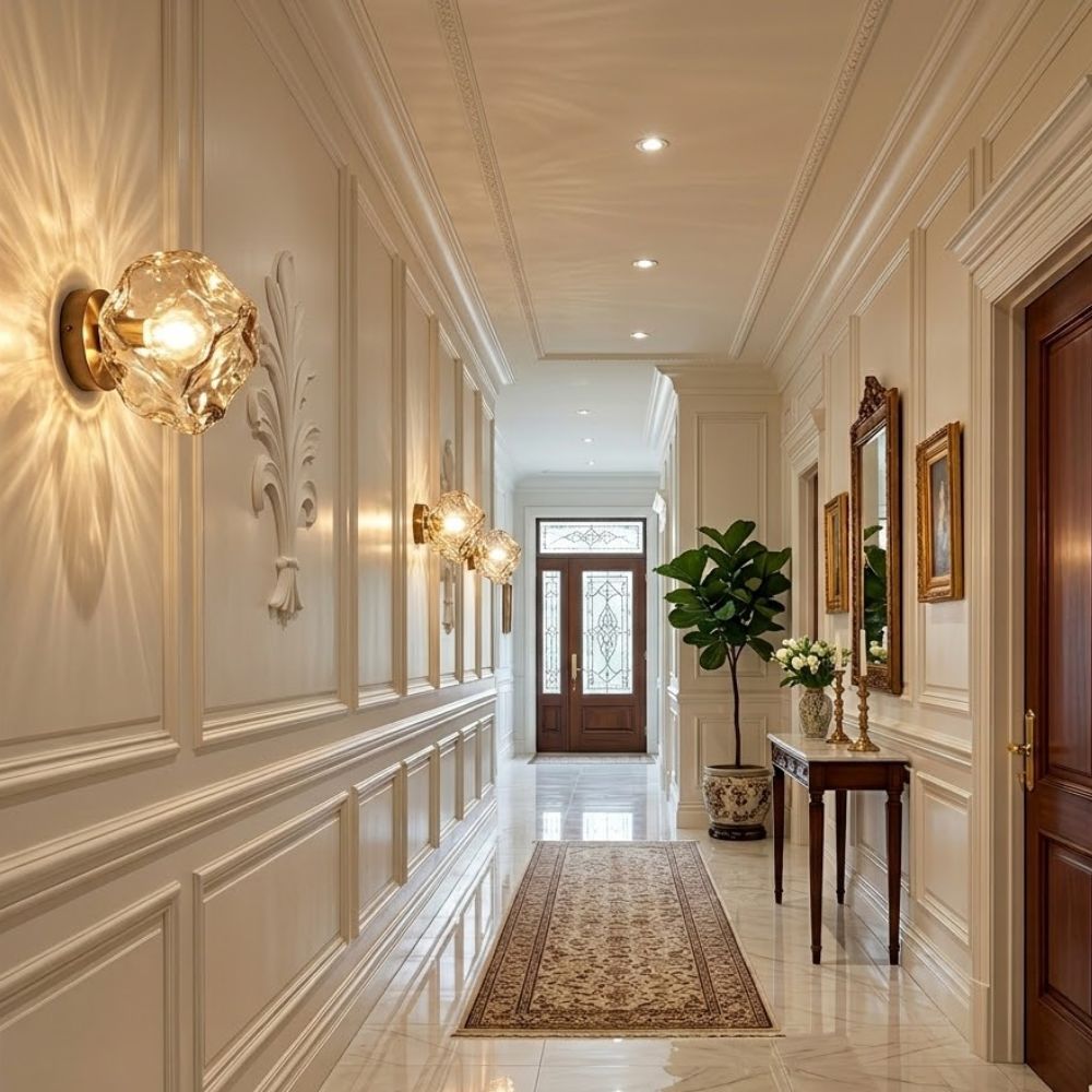 Custom AMBERLAND Glass Ceiling Light Modern13