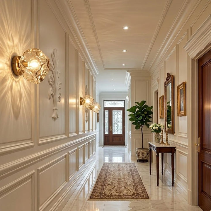 Custom AMBERLAND Glass Ceiling Light Modern13