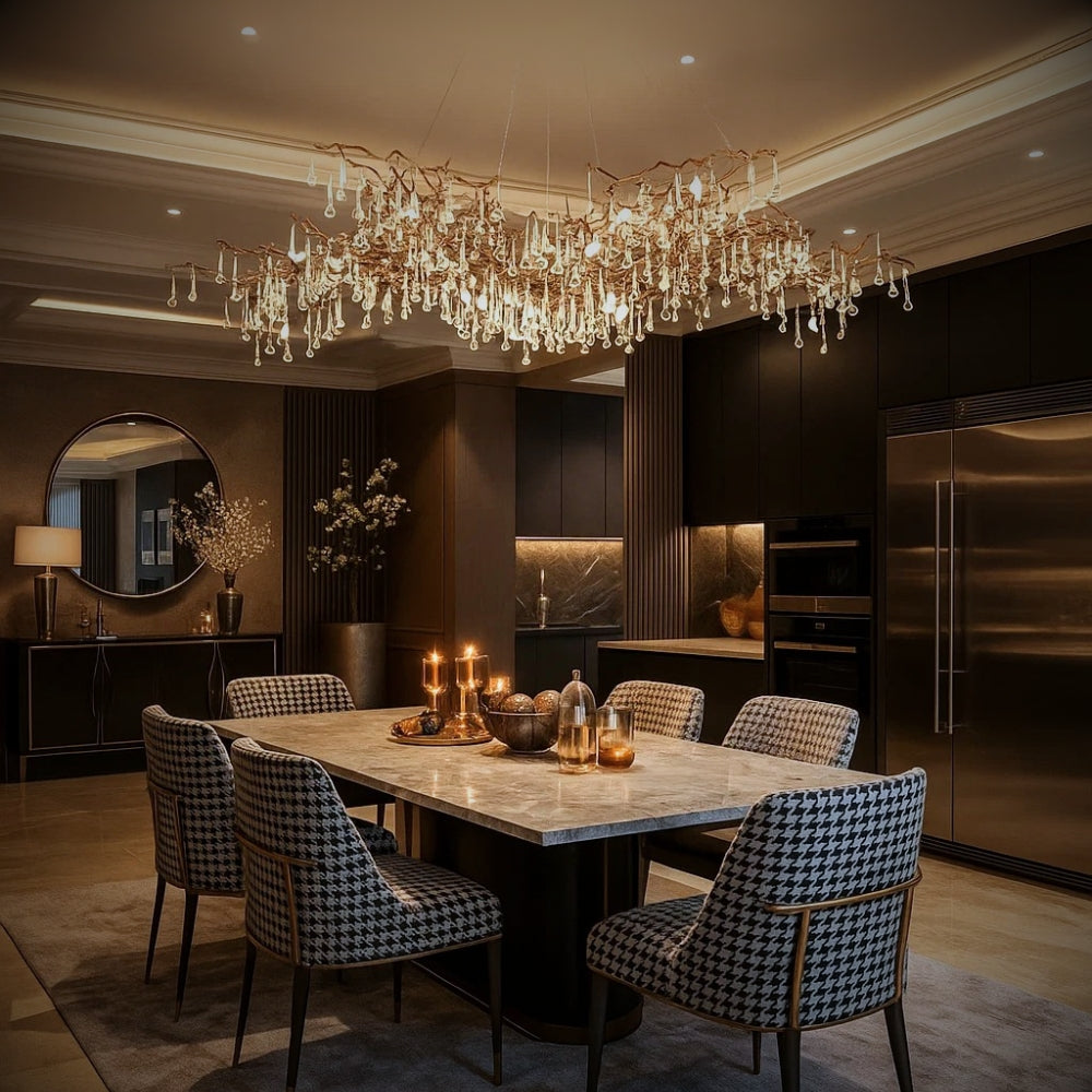 DAN Crystal Modern Chandelier Lighting