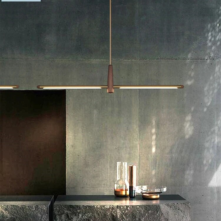 Best new DELGADA Minimalist Long Chandelier C5419