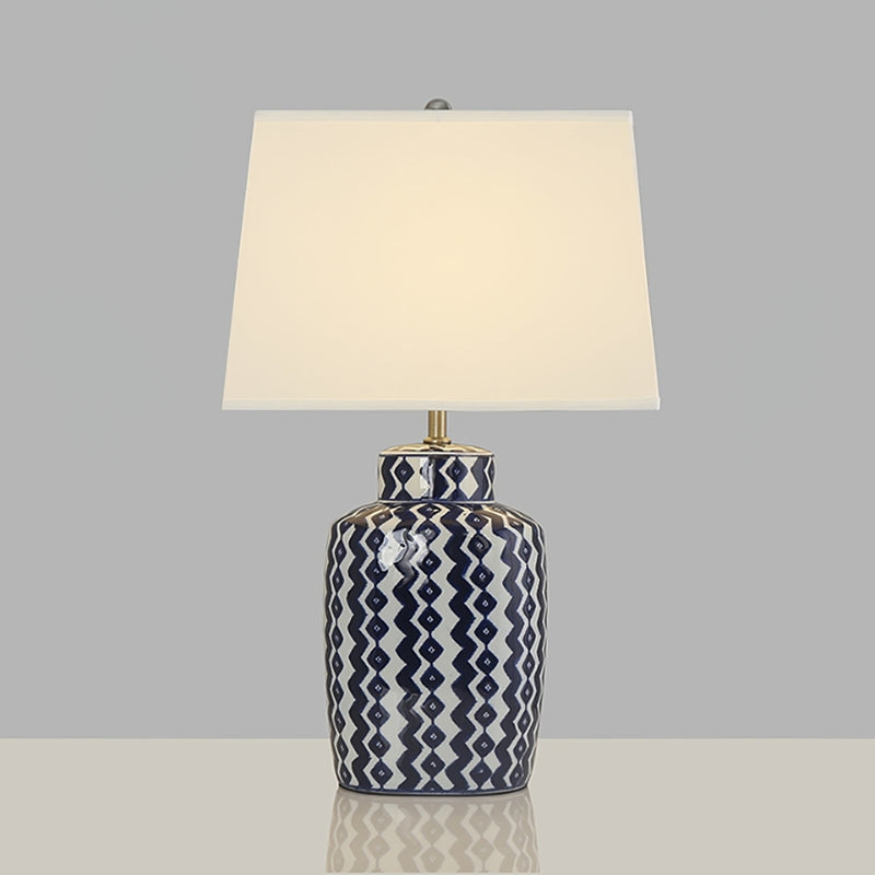 DEWEY Ceramics Classic Blue Table Lamp