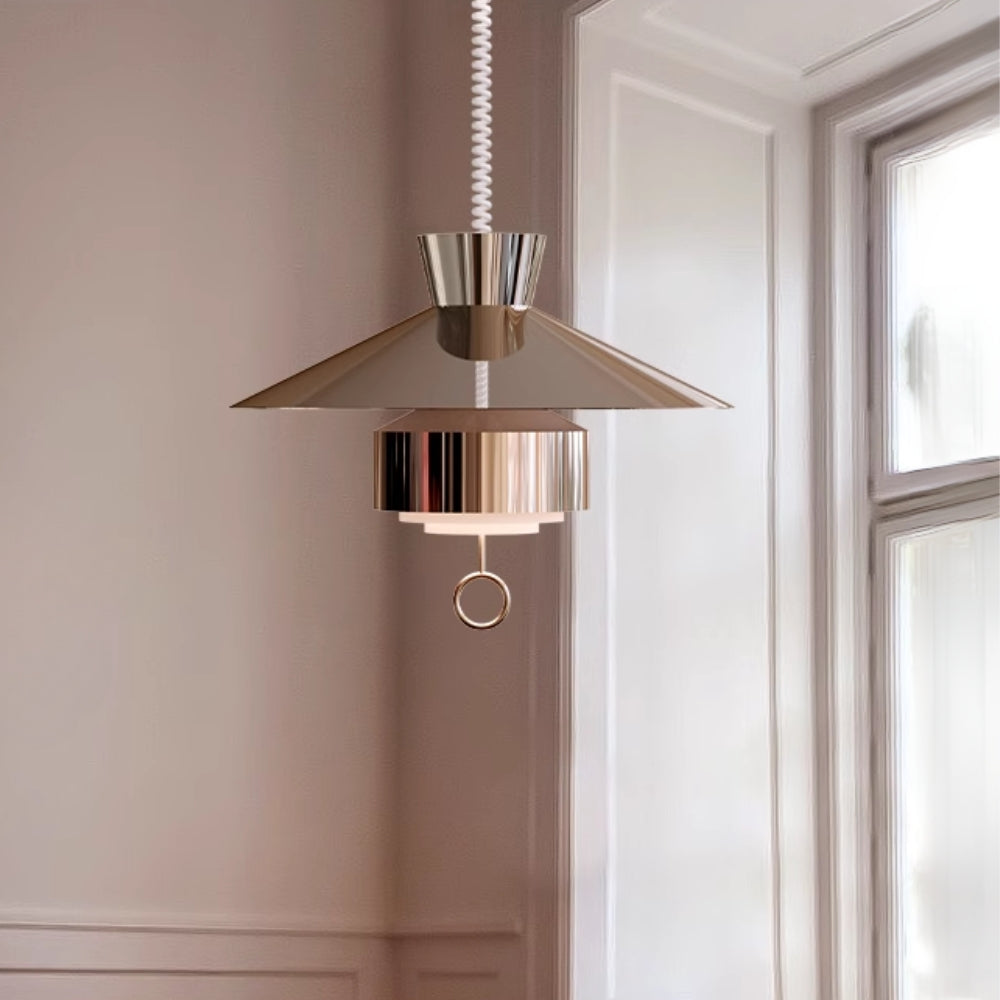 DOWN Silver Pendant Light