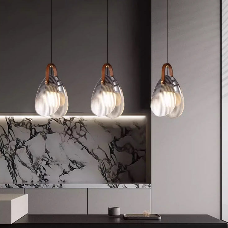 shell-glass-linear-chandelier-modern