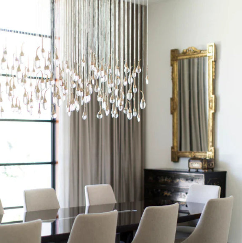 EGGPLAN Crystal Modern Chandelier for Dining Room10