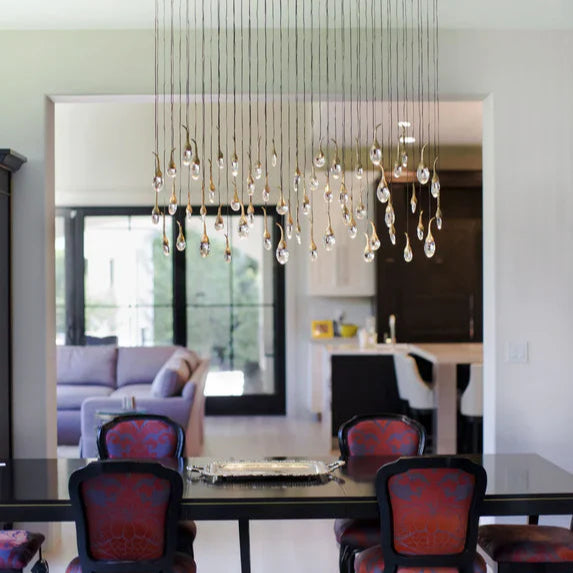 EGGPLAN Crystal Modern Chandelier for Dining Room11
