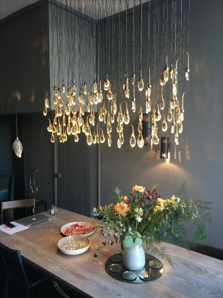 EGGPLAN Crystal Modern Chandelier for Dining Room19