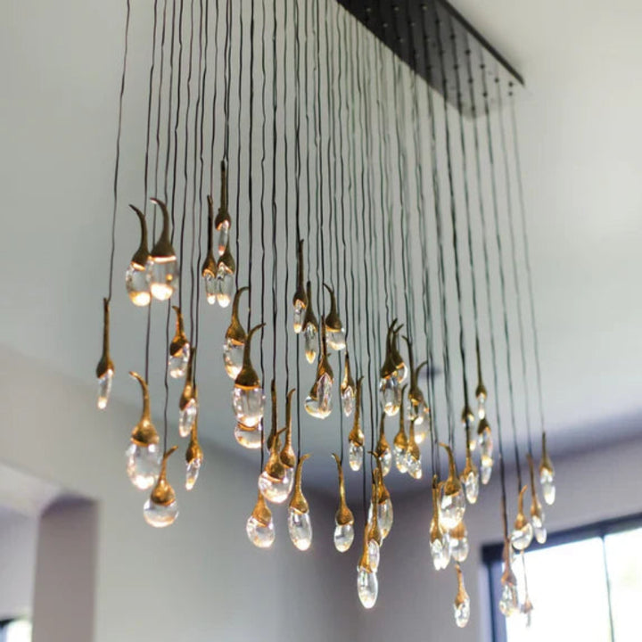 EGGPLAN Crystal Modern Chandelier for Dining Room4