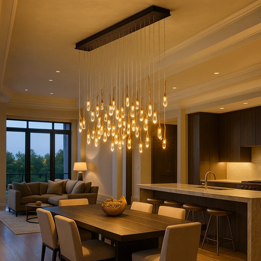 EGGPLAN Crystal Modern Chandelier for Dining Room2