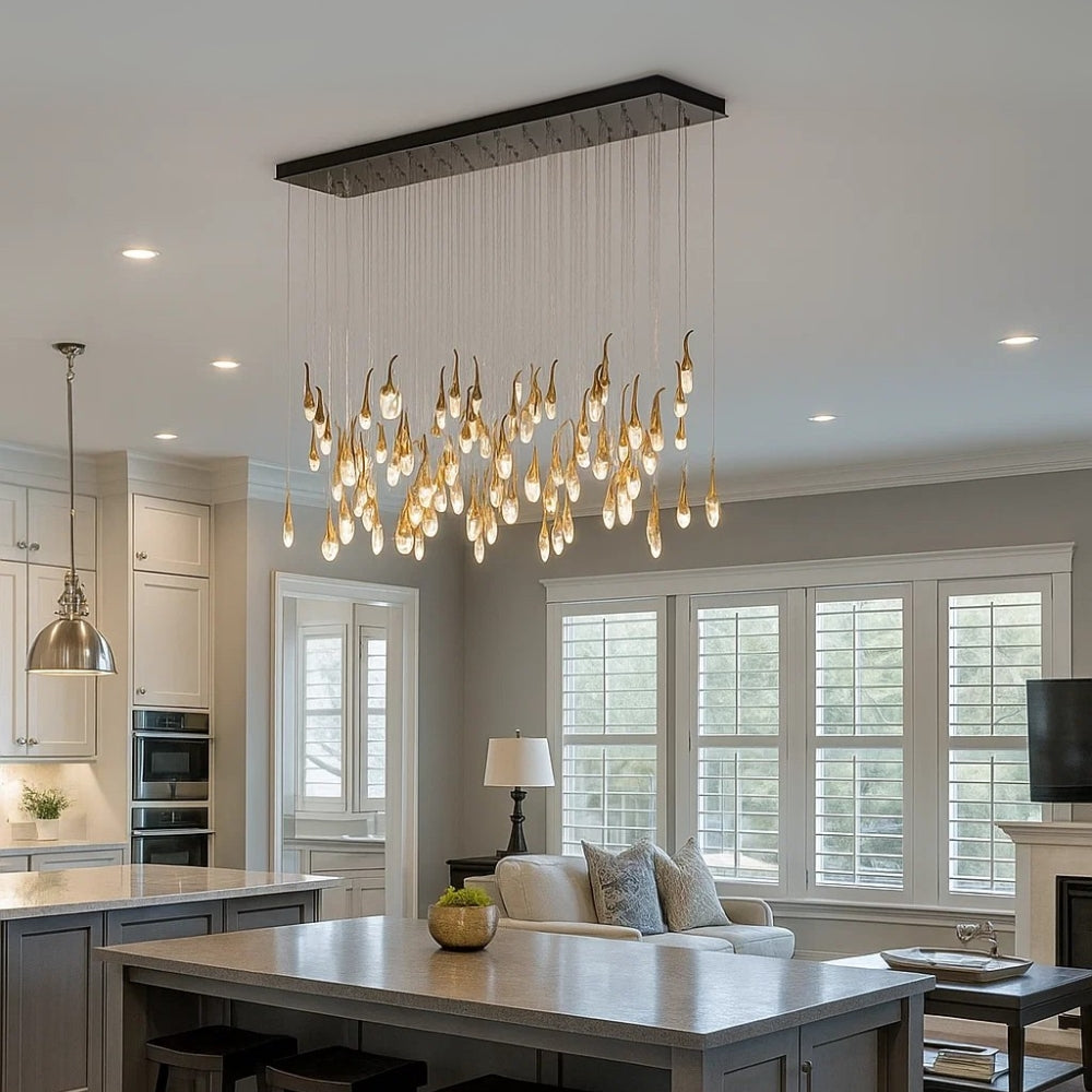 EGGPLAN Crystal Modern Chandelier for Dining Room3