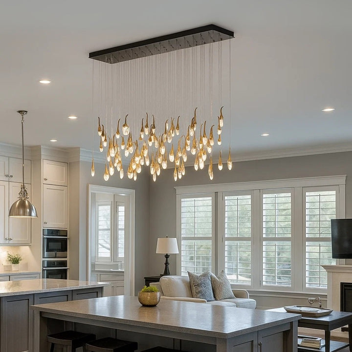 EGGPLAN Crystal Modern Chandelier for Dining Room3