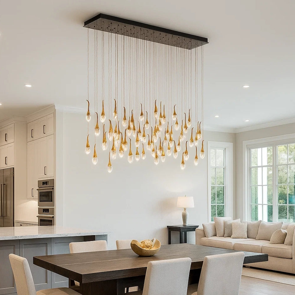 EGGPLAN Crystal Modern Chandelier for Dining Room5
