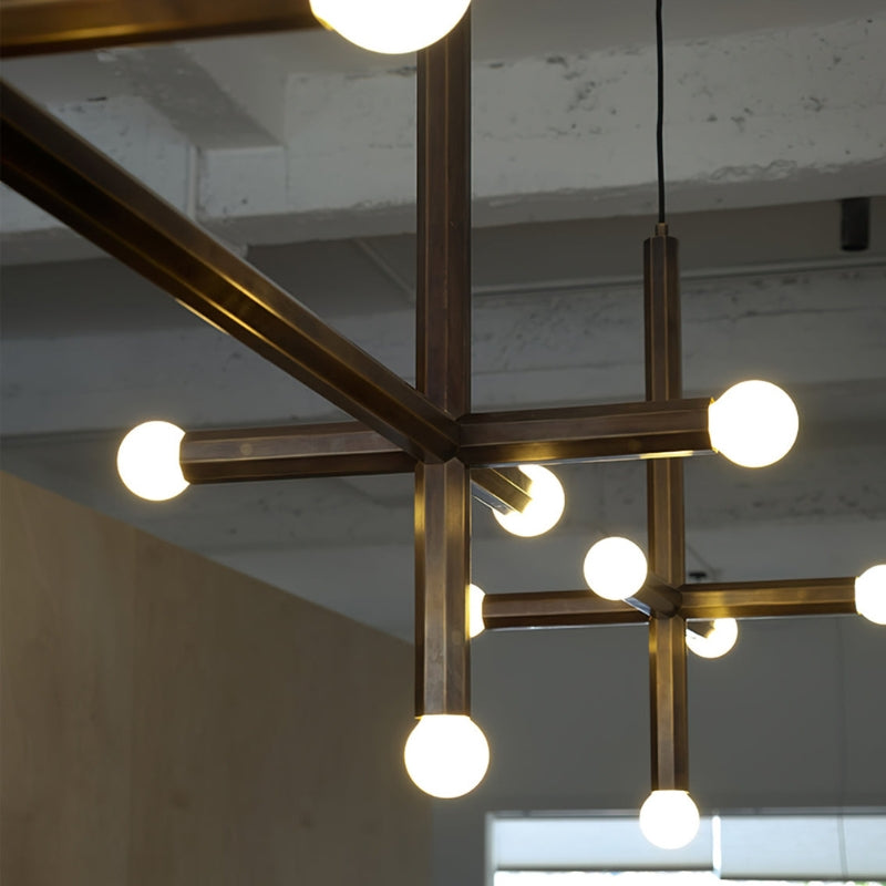 FAWN Brass Vintage Pendant Light