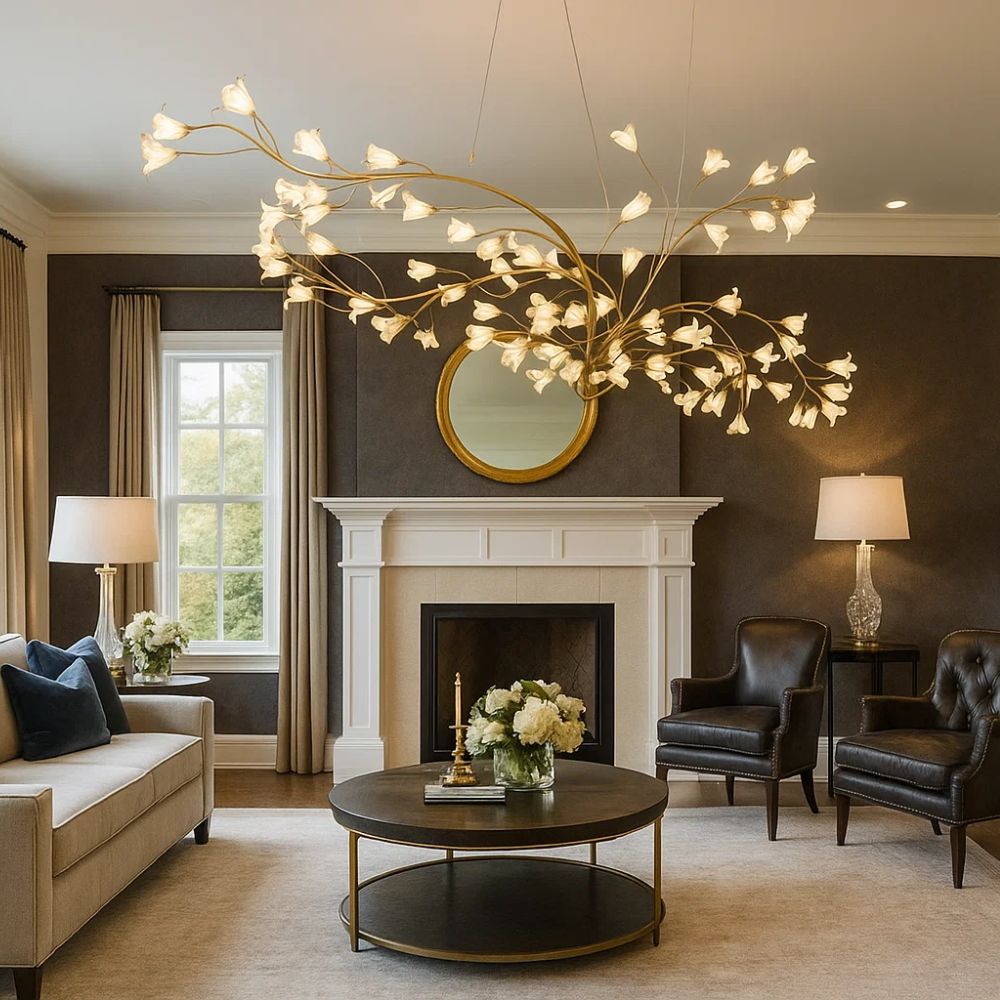 FOWER Modern Tree Branch Chandelier