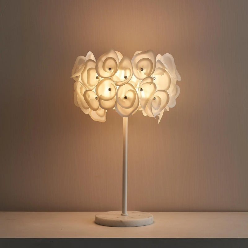 Flower White Table Lamp