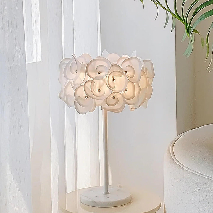 Flower White Table Lamp