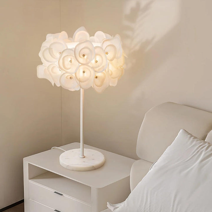 Flower White Table Lamp