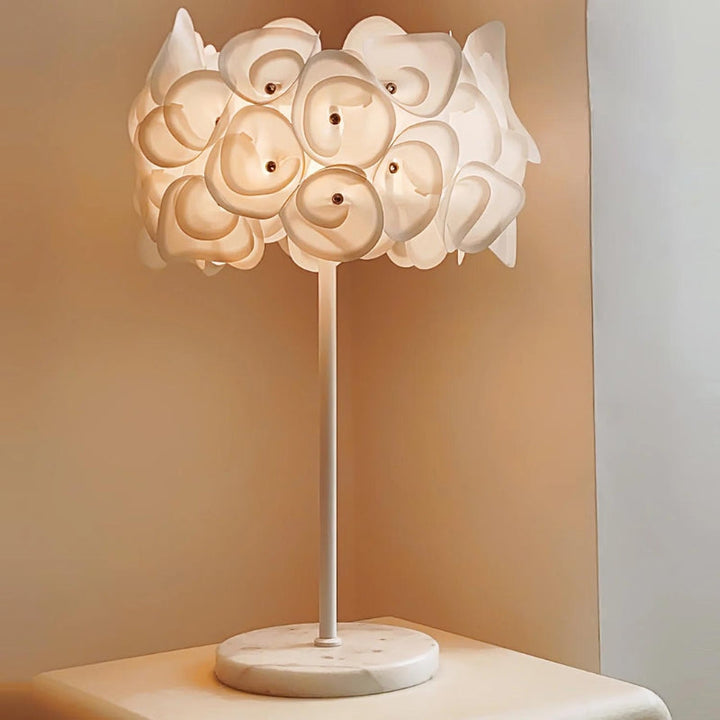 Flower White Table Lamp