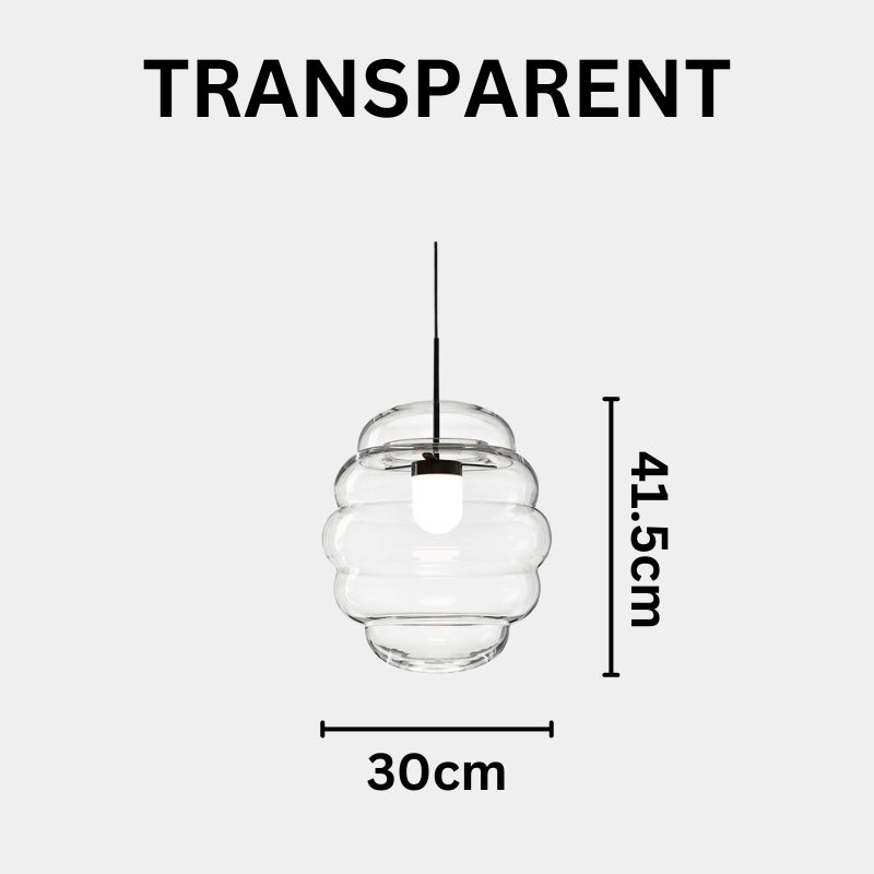 GALE Clear Glass Supreme Pendant Lamp